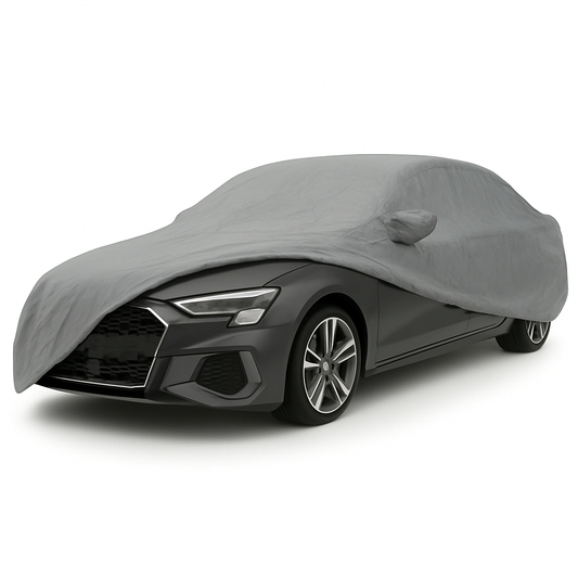 Bâche de protection MONSOON pour Audi A3 4 portes a-partir 2015 – www.ma-bache-auto.fr